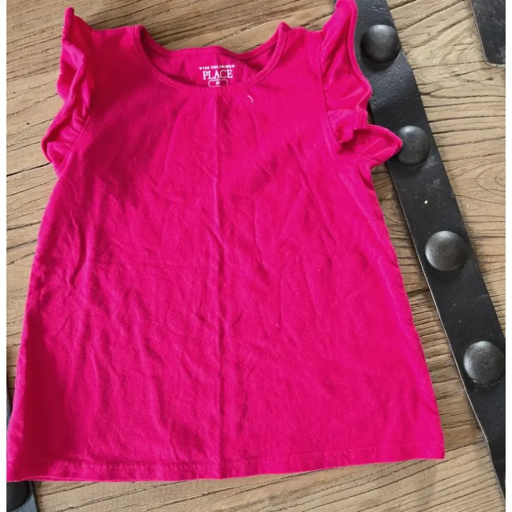 Children's Place Spring Summer Short Sleeve Top Bundle sz 5T